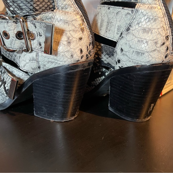 Jeffrey Campbell Caceres Snake Booties - Picture 8 of 8